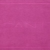 GANT bath mat - shower mat, terry cloth, organic cotton, logo, uni Pink 50x80cm