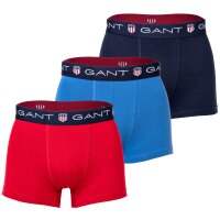 GANT mens trunks, 3-pack - SHIELD TRUNK, boxer shorts,...