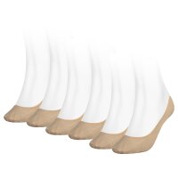 TOMMY HILFIGER Damen Füßlinge, 6er Pack - Socken,TH, Baumwolle, 35-42, einfarbig