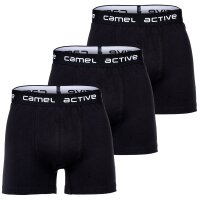 camel active Mens Boxer Shorts, 3-pack - Trunks, Cotton...