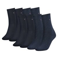 TOMMY HILFIGER Damen Socken, 8er Pack - Sock Casual, ECOM, Kurzsocken, uni
