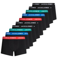 JACK&JONES Herren Boxer Shorts, 10er Pack - JACHUEY TRUNKS, Baumwoll-Stretch