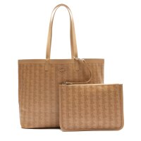 LACOSTE Damen Handtasche - Zely Monogram Tote With Matching Pouch, 30x35x14cm (HxBxT)