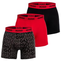 HUGO Mens boxer shorts, 3-pack - TRIPLET DESIGN boxer...