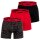 HUGO Mens boxer shorts, 3-pack - TRIPLET DESIGN boxer briefs, cotton stretch