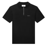 BALR. Herren Poloshirt - Q-Series Regular Fit Polo Shirt, Reißverschluss, Logo-Badge
