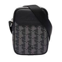 LACOSTE Herren Umhängetasche - The Blend Vertical Monogram Camera Bag, 21,5x16x5,5cm (HxBxT) Schwarz