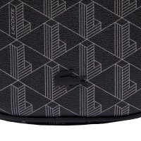 LACOSTE Herren Umhängetasche - The Blend Vertical Monogram Camera Bag, 21,5x16x5,5cm (HxBxT) Schwarz