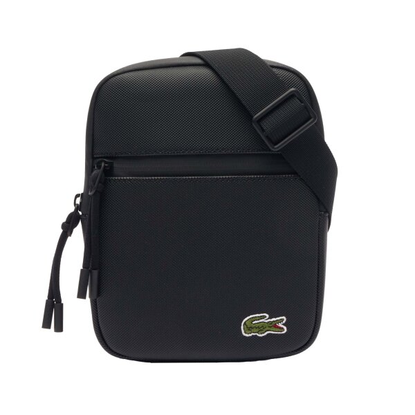 LACOSTE Herren Umhängetasche - S Flat Crossover Bag, 21x16x3,5cm (HxBxT) Schwarz 2