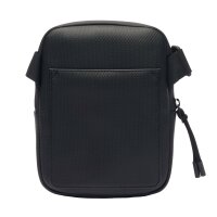 LACOSTE Mens Shoulder Bag - S Flat Crossover Bag, 21x16x3.5cm (HxWxD) Black 2