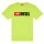 DIESEL Mens T-Shirt - T-DIEGOR-DIV HEMD, Cotton, Round Neck, Logo, short, unicolor Neon Green L (Large)