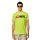 DIESEL Mens T-Shirt - T-DIEGOR-DIV HEMD, Cotton, Round Neck, Logo, short, unicolor Neon Green L (Large)