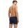 JACK&JONES Herren Boxershorts, 6er Pack - JACSOLID, Baumwoll-Stretch, einfarbig Grau/Weiß/Navy S