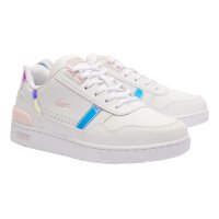 LACOSTE kids sneakers - junior sneakers T-CLIP NEOCHROMATIC, trainers White EUR 39 (UK 5.5)