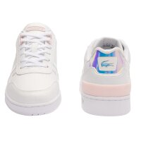 LACOSTE kids sneakers - junior sneakers T-CLIP NEOCHROMATIC, trainers White EUR 39 (UK 5.5)