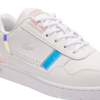 LACOSTE kids sneakers - junior sneakers T-CLIP NEOCHROMATIC, trainers White EUR 39 (UK 5.5)