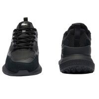 LACOSTE mens sneakers - L003 EVO CORE ACTIVE, trainers, single-coloured Black EUR 45 (10.5 UK)