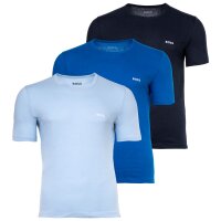 BOSS mens T-shirt, 3-pack - RN 3P CLASSIC, round neck, short sleeves, cotton, plain-coloured