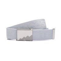 LACOSTE Herren Gürtel -  Jacquard Branded Belt, 40 mm, Logo Hellblau (Phoenix) 100 cm