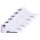 Champion unisex socks, 6-pack - quarter socks, basic, logo White EU 35-38 (UK 3-5)