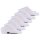 Champion Kinder Socken, 6er Pack - Sneaker Socken, Logo, einfarbig Weiß 27-30