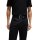 BOSS Herren Gürtel - Connio, Echtleder, Dornschließe, gebürstetes Metall Schwarz 85 cm
