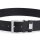 BOSS Mens Belt - Connio, Genuine leather, Pin Buckle, Brushed Metal Black 90 cm