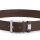 BOSS Mens Belt - Connio, Genuine leather, Pin Buckle, Brushed Metal Dark Brown 90 cm