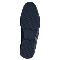 BOSS Herren Sneaker - Saturn Lowp, Turnschuh, Freizeit, Material-Mix mit Echtleder Dunkelblau EUR 41