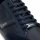 BOSS mens sneaker - Saturn Lowp, trainers, leisure, material mix with genuine leather Dark Blue EUR 41 (UK 7)