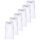 LACOSTE Herren Unterhemden, 6er Pack - Tank Top, Rundhals, Slim Fit, Baumwolle, einfarbig
