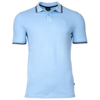 JOOP! Mens Polo Shirt - Pavlos, Polo Collar, Half-Sleeve, Stretch Cotton, Stripe Details
