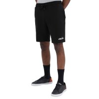 ellesse Herren Sweatshorts - MOLLA, Loungewear, Bermuda, Baumwoll-Mix, Logo Schwarz 2XL