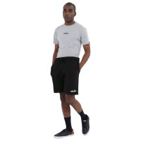 ellesse mens sweatshorts - MOLLA, loungewear, Bermuda shorts, cotton mix, logo Black 2XL (2X-Large)
