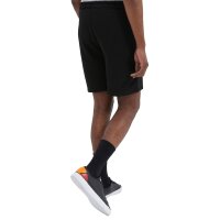 ellesse mens sweatshorts - MOLLA, loungewear, Bermuda shorts, cotton mix, logo Black 2XL (2X-Large)