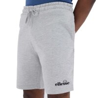 ellesse mens sweatshorts - MOLLA, loungewear, Bermuda shorts, cotton mix, logo Grey 2XL (2X-Large)