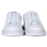 A|X ARMANI EXCHANGE Herren Sneaker - Schnür-Schuh, Turnschuh Low, Logo, Leder Weiß/Schwarz EU 45