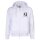 A|X ARMANI EXCHANGE Mens jacket - Sweat jacket, hood, cotton, single-coloured White M (Medium)