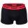 HUGO Herren Boxer Shorts, 3er Pack - Trunks Triplet Pack, Logo, Cotton Stretch Schwarz/Weiß/Rot 2XL