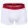 HUGO Mens Boxer Shorts, 3-pack - Trunks Triplet Pack, Logo, Cotton Stretch Black/White/Red 2XL (XX-Large)
