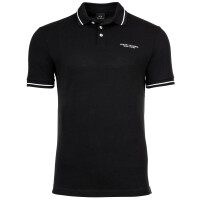 A|X ARMANI EXCHANGE mens polo shirt - T-shirt, single-coloured, cotton