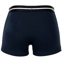 BOSS Herren Trunks, 3er Pack - 3P Bold, Boxershorts, Cotton Stretch, Logo, uni Schwarz/Weiß/Dunkelblau M
