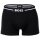 BOSS Herren Trunks, 3er Pack - 3P Bold, Boxershorts, Cotton Stretch, Logo, uni Schwarz/Weiß/Dunkelblau M