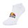 ellesse Unisex Sneaker Socks, 3 Pair - Rebi, Trainer Liner, Sport, Logo White 37-42,5 (UK 4-8)