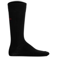 HUGO Unisex Socken, 3er Pack - RS Uni, Kurzsocken, Logo, einfarbig Schwarz 43-46