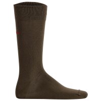 HUGO Unisex Socken, 3er Pack - RS Uni, Kurzsocken, Logo, einfarbig Dunkelblau/Grün/Rot 43-46