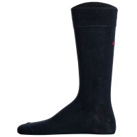 HUGO Unisex Socken, 3er Pack - RS Uni, Kurzsocken, Logo, einfarbig Dunkelblau/Grün/Rot 43-46