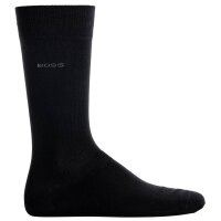 BOSS Herren Socken, 2er Pack - 2P RS Uni CC, Kurzsocken, Combed Cotton Schwarz 43-46