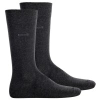 BOSS Mens Socks, 2-pack - 2P RS Uni CC, short socks, Combed Cotton Anthracite 47-50 (UK 11.5-14)