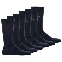 HUGO Herren Socken, 6er Pack - RS Uni CC, Kurzsocken, mittelhoch, Logo, uni